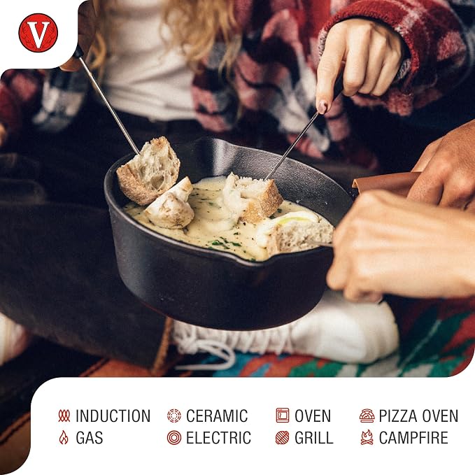 Victoria Cast Iron Saucepan, Cast Iron Melting Pot, Made in Colombia - Image 3