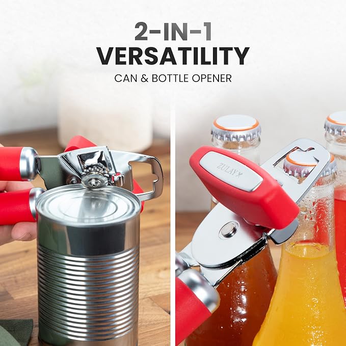 Zulay Kitchen Heavy Duty Stainless Steel Can Opener Manual - Image 7