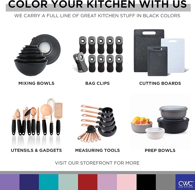 COOK WITH COLOR Mixing Bowls with Lids - Image 9