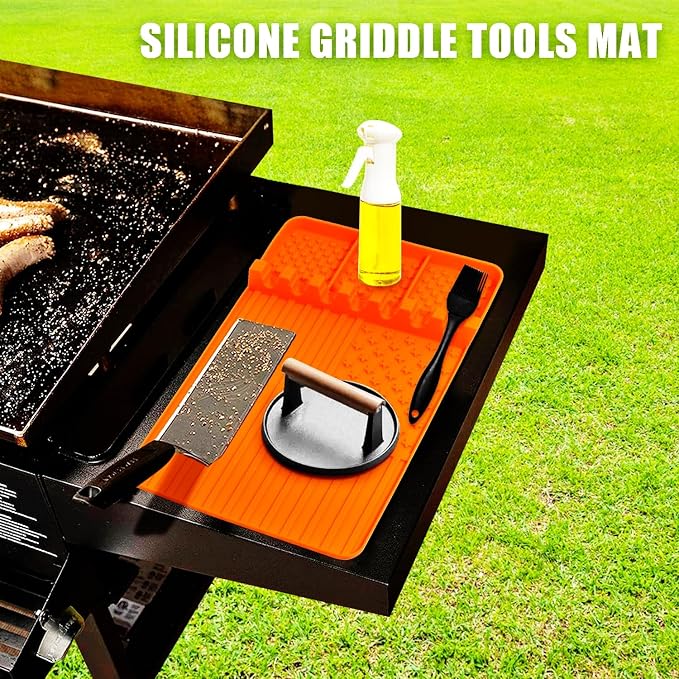 2 PCS Silicone Grill Mat Compatible - Image 5