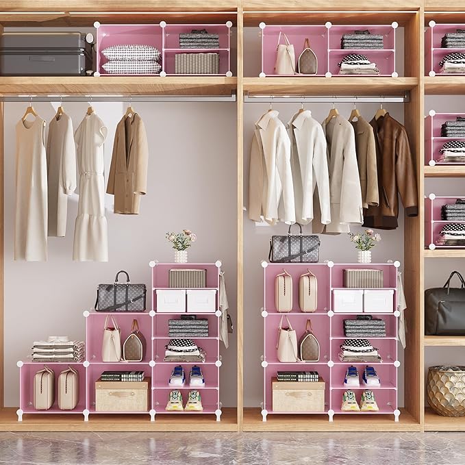 AWTATOS Closet Organizer 8 Cube Storage Shelves Clothes Organizers Closet - Image 8