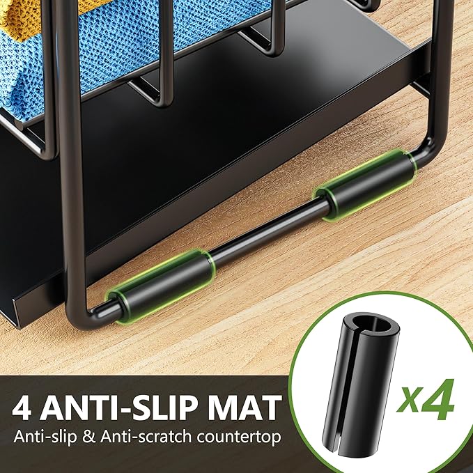 Cisily 2-Tier Kitchen Sink Caddy Organzier Rack - Image 5