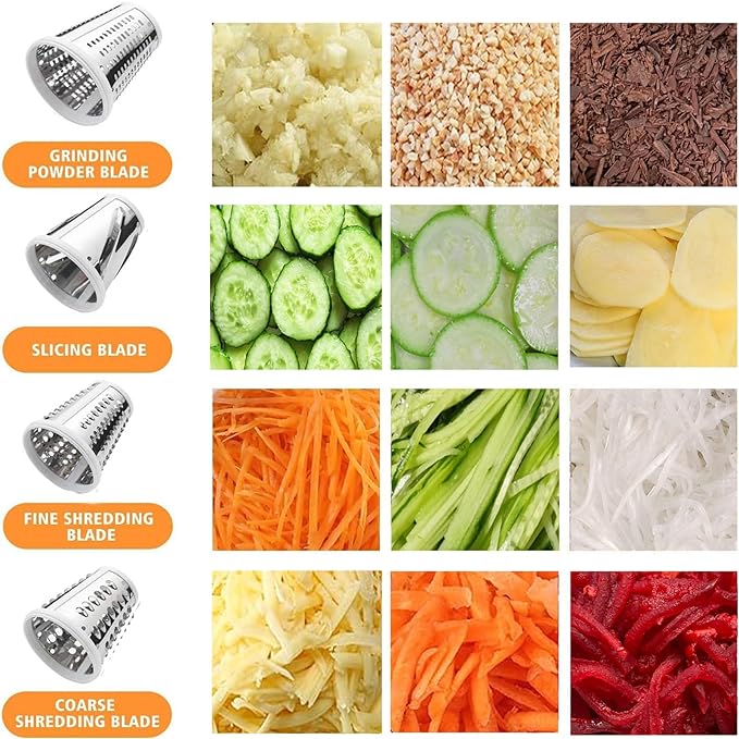 Slicer Shredder Attachment for Kitchenaid Stand Mixer, Salad Machine - Image 2
