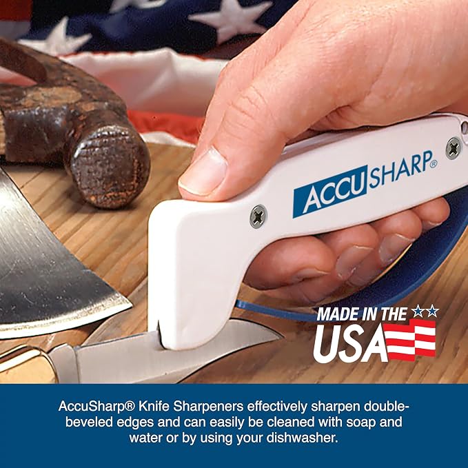 AccuSharp Knife Sharpener, Ergonomic Comfortable Handle, Compact & Easy to Use - Image 6
