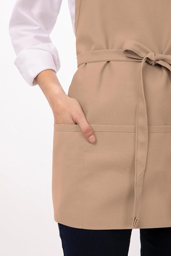 Chef Works Unisex Three Pocket Apron - Image 4