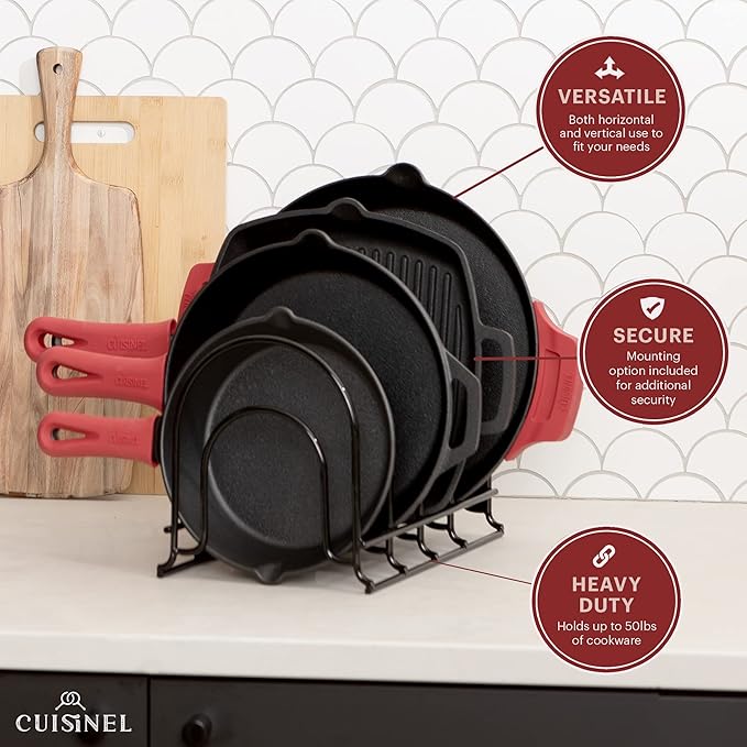 Cuisinel Pots and Pans Organizer - Image 4