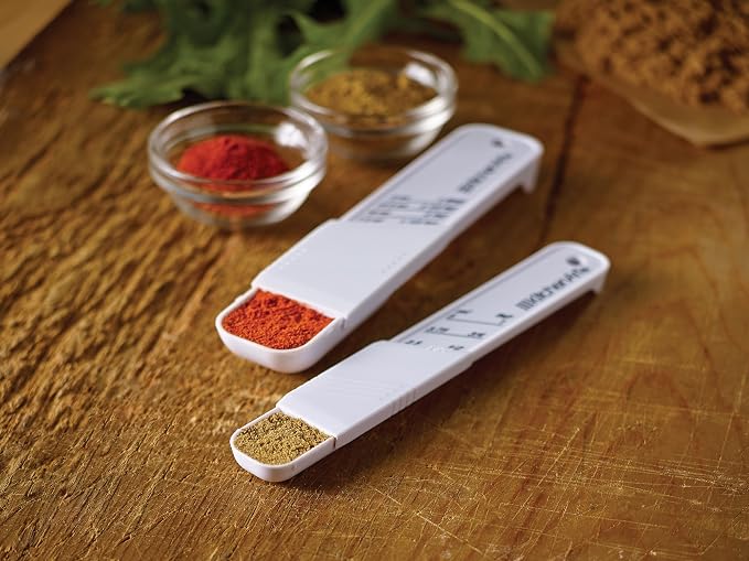 KitchenArt Adjust-A-Teaspoon And Adjust-A-Tablespoon Set, 9 x 3.5 x 0.75 inches - Image 7