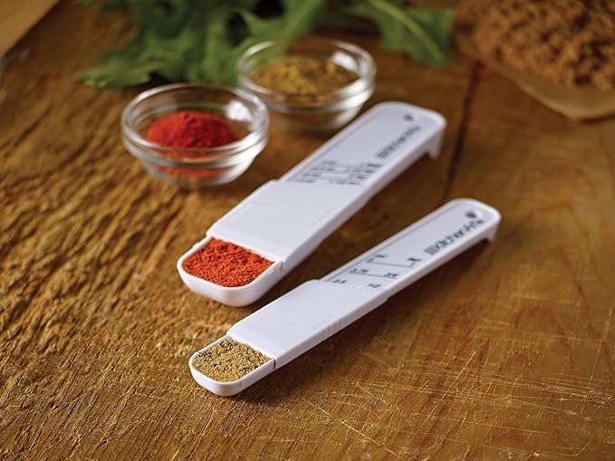 KitchenArt Adjust-A-Teaspoon And Adjust-A-Tablespoon Set, 9 x 3.5 x 0.75 inches - Image 4