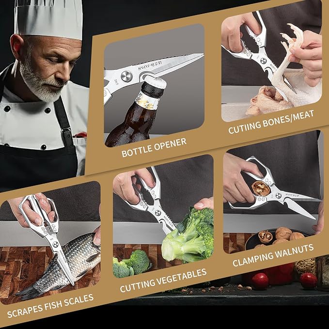Kitchen Scissors for Food Japanese - Image 2