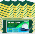 AIDEA Sponges Kitchen, 50 Pack Heavy Duty Dish Sponge, Cleaning Dish Scrubber by AIDEAHOME