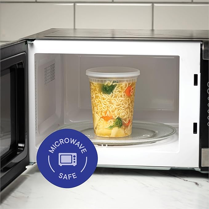 Stack Man 32 oz Deli Containers - Image 4