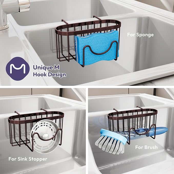 SWTYMIKI Sponge Holder for Kitchen Sink - Image 3