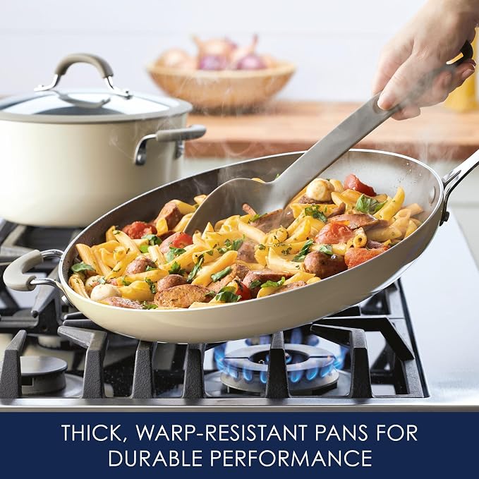 Rachael Ray Cook + Create Nonstick Frying Pan/Skillet - Image 4