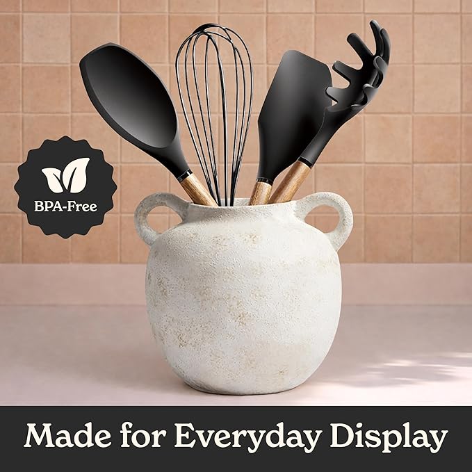 Country Kitchen Non Stick Silicone Utensil Set - Image 6