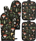 Miss Adola Cotton Oven Mitts and Pot Holders Sets by MissAdola