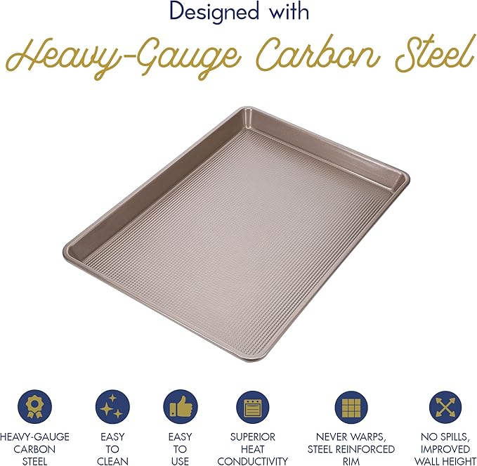 Ultra Cuisine Wire Rack Baking Sheet Pan Set - Image 4