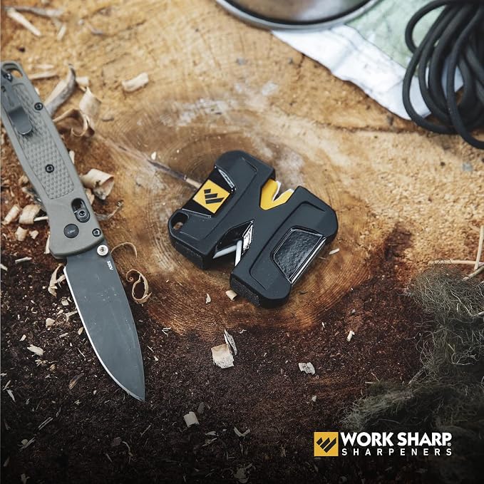 Work Sharp Portable Pivot Knife Sharpener, WSEDCPVT EDC Black - Image 2