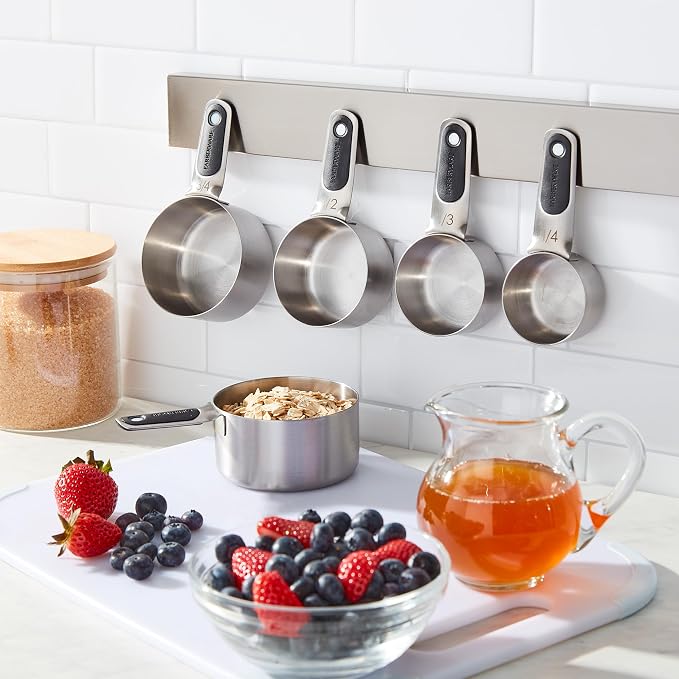 Farberware Professional Set of 5 Stainless Steel Measuring Cups, Precision and - Image 7