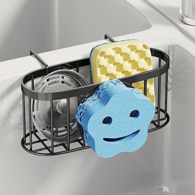 SWTYMIKI Sponge Holder for Kitchen Sink by SwtyMiki-TidyHomeSweetLife