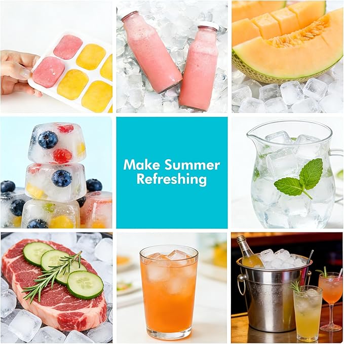 NFK Ice Cube Tray with Lid & Bin - Image 8