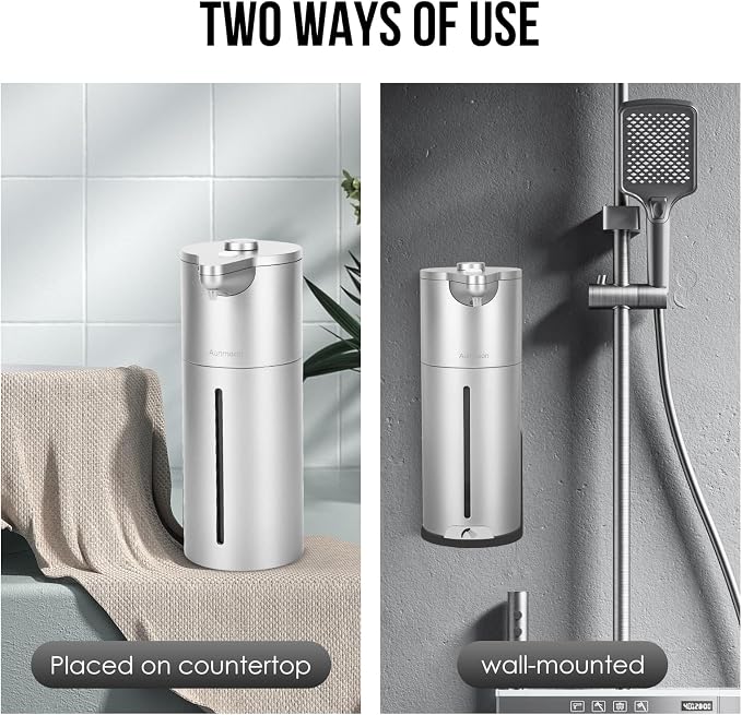 Aunmaon Automatic Soap Dispenser Touchless, Upgrade Adjustable Volume - Image 4