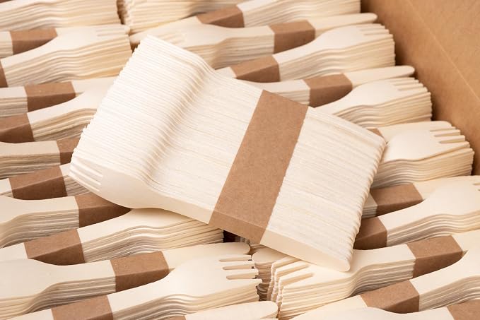 Disposable Wooden Cutlery Set - Image 8