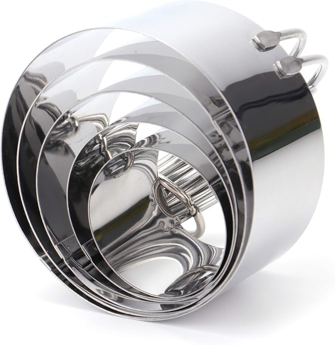 Tosnail Pastry Cutter, Dough Blender, 3 Cup Flour Sifter and Biscuit Cutter - Image 3