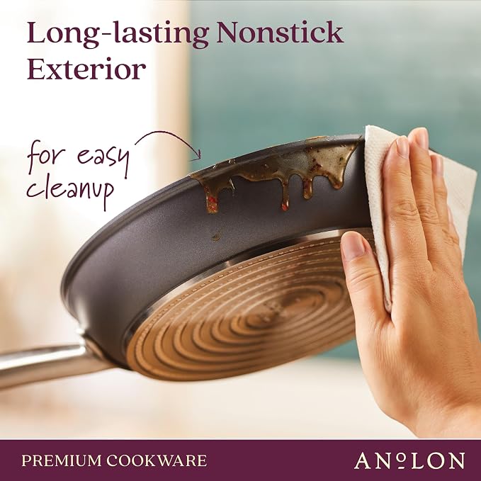 Anolon Accolade Forged Hard Anodized Nonstick Pots & Pans - Image 7