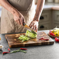 James.F Wood Cutting Board for Kitchen by JFJAMESF