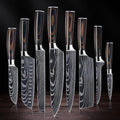 SENKEN 8-piece Premium Japanese Kitchen Knife Set by SenkenKnives