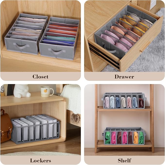 Zilink Upgraded Underwear Drawer Organizer - Image 3