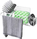 HapiRm Sponge Holder for Kitchen Sink, No Drill Kitchen Sink Caddy Organizer by HapiRm