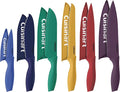 Cuisinart C55-12PCKSAM 12-Piece Ceramic Coated Stainless Steel Knives, Comes by Cuisinart