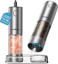 ThermoMaven Upgraded Larger Capacity Electric Salt and Pepper Grinder Set by ThermoMaven