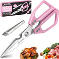 5-in-1 Multifunctional Heavy-Duty Korean Kitchen Scissors by EZUVITA