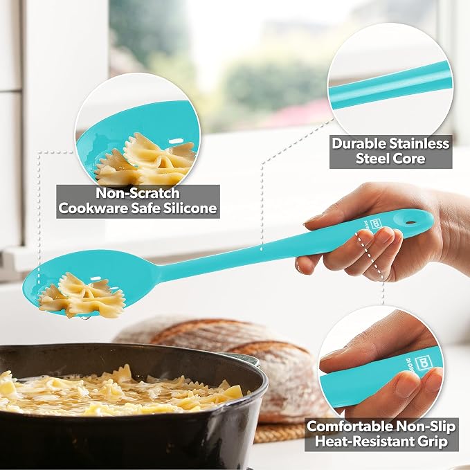 DI ORO Silicone Cooking Spoons - Image 3