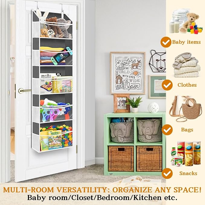 Ofiray-home 2 Pack Over Door Organizer - Image 7