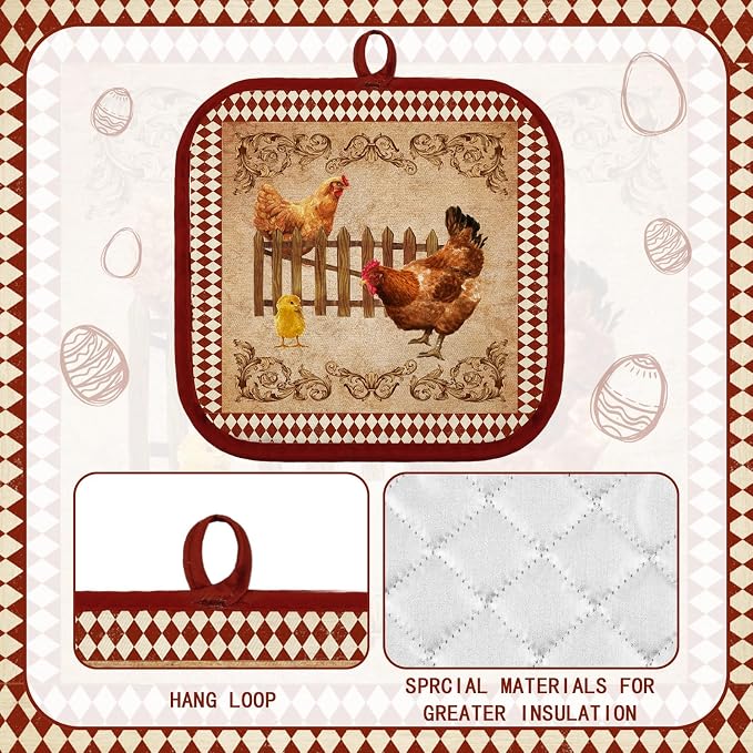 Bencailor 12 Pcs Pot Holders - Image 3