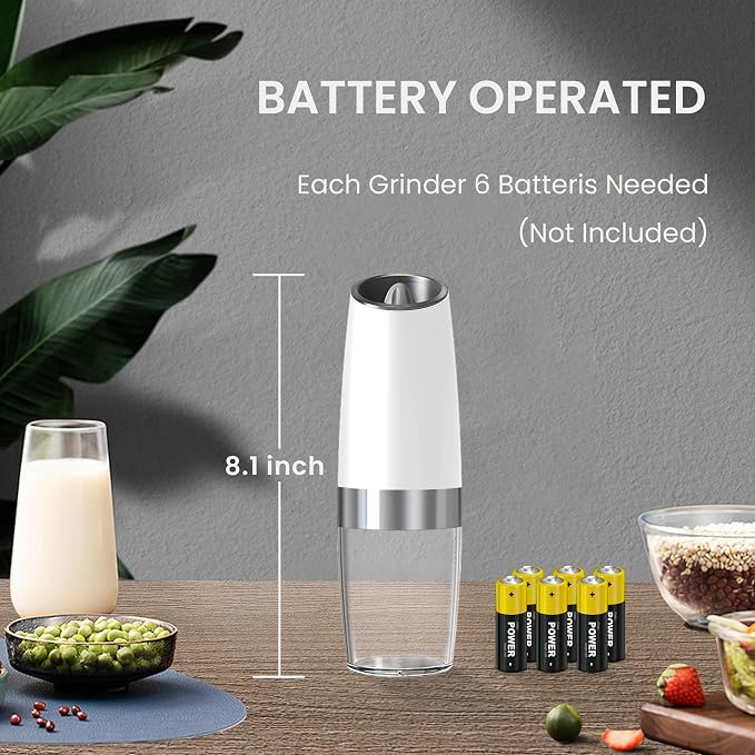 Battery Operated Salt And Pepper Grinder Set - Image 4