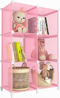 HOMIDEC 6-Cube Storage Shelf, Storage Bookcase Bookshelf by DecorateYourHome
