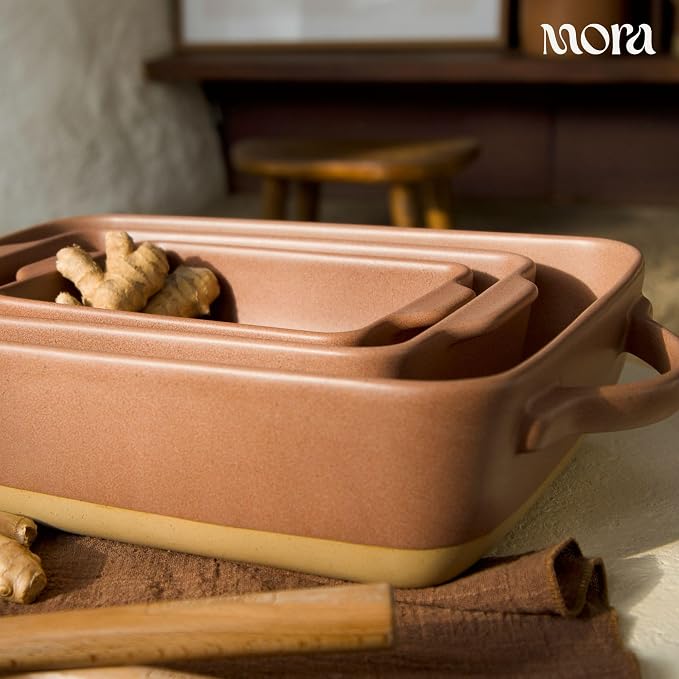 Mora Ceramic Set of 2 Baking Dishes - Image 7