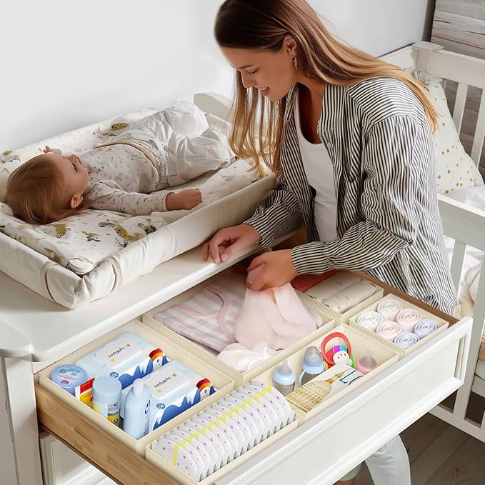 DIMJ Drawer Organizer Clothes 20 Pack - Image 3