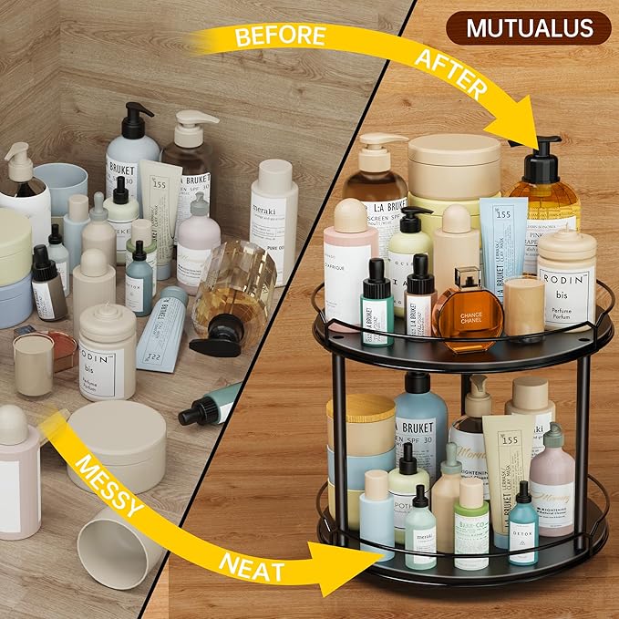Lazy Susan Organizer 2 Tier - Image 6