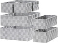 Posprica Small Baskets for Organizing Woven Storage for Shelves, Decorative by Posprica