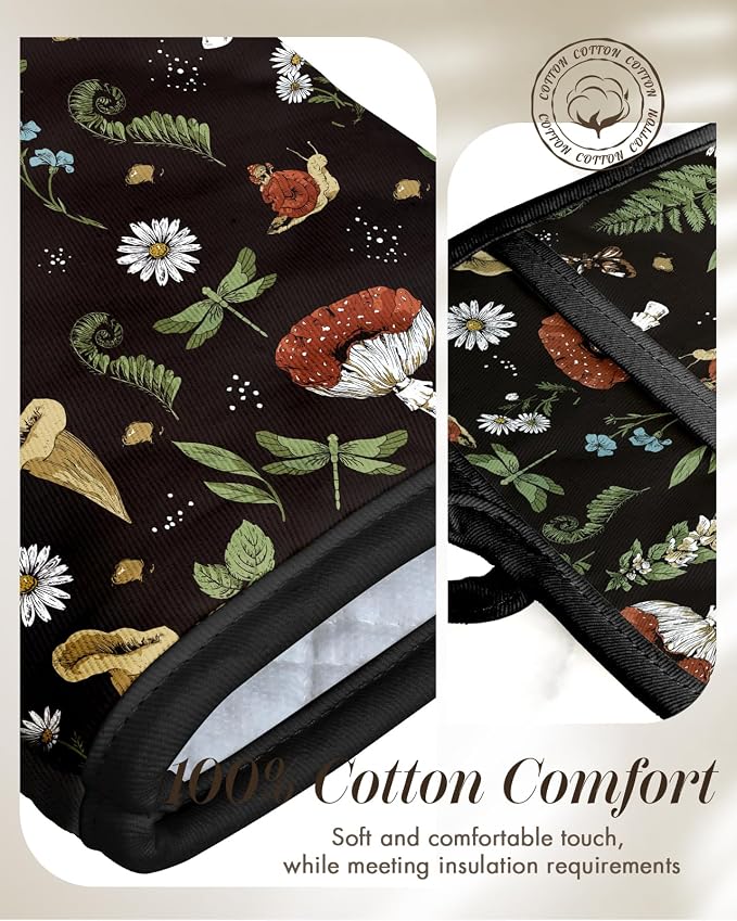 Miss Adola Cotton Oven Mitts and Pot Holders Sets - Image 3