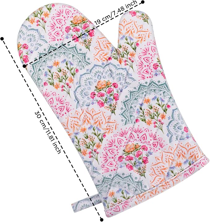 BONTHEE Pot Holders for Kitchen Heat Resistant Hot Pads for Countertops Oven - Image 2
