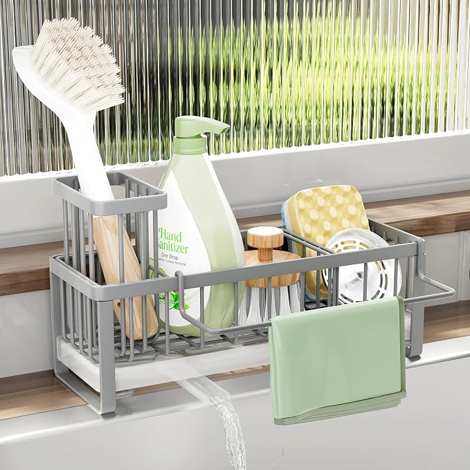 SWTYMIKI Sponge Holder for Kitchen Sink by SwtyMiki-TidyHomeSweetLife