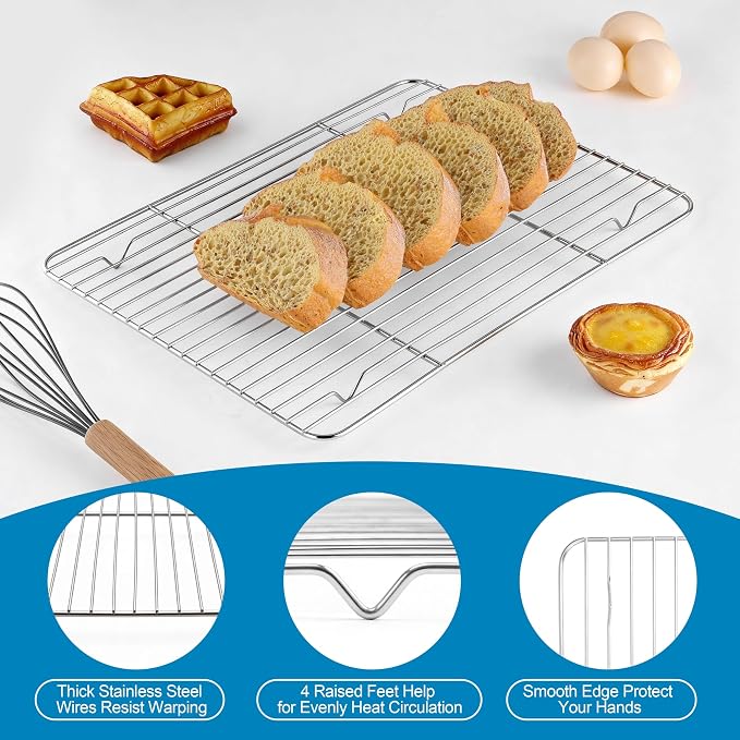 Herogo Stainless Steel Baking Sheet - Image 4