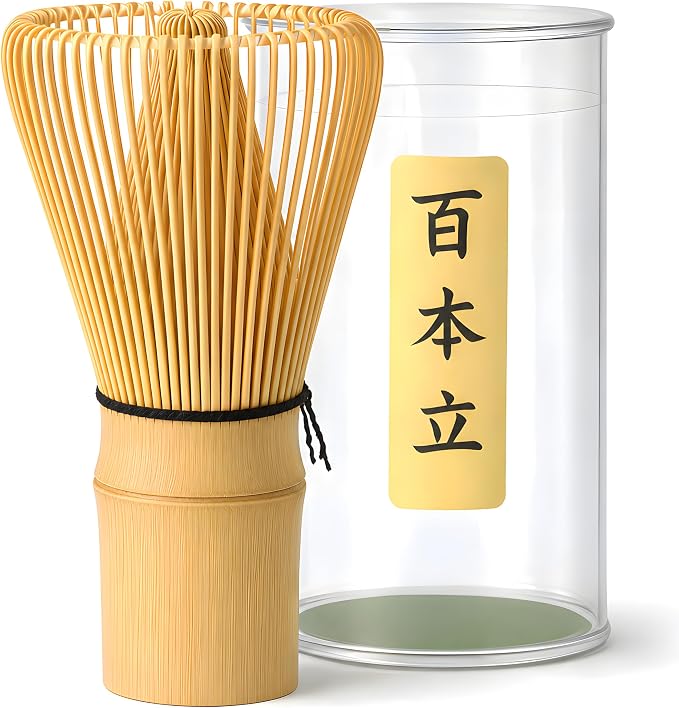 Matcha Whisk - Bamboo 100 Prong Handcrafted Natural Whisk by Unknown