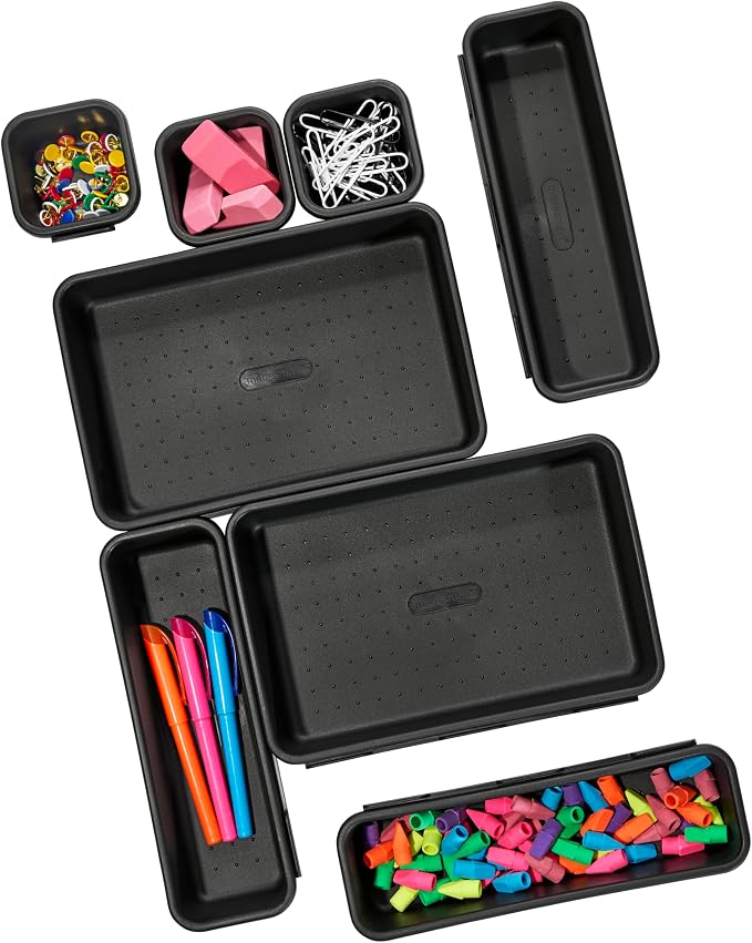 Madesmart 8-Piece Interlocking Bin Pack - Image 7